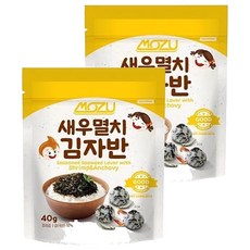 mozu韓國海苔酥(蝦&鯷魚) 酥脆海苔 口感豐富 每一口都是大海的鮮味, 2入, 40g
