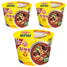 OTTOGI 不倒翁 金螃蟹海鮮湯飯 杯裝, 3入