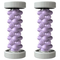 Rox 足部滾輪足部按摩器, 紫羅蘭色, 2個