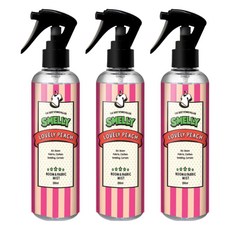스멜리 룸앤패브릭, 250ml, 3개, 러블리피치