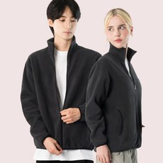 ARMEDES 男女通用刷毛直筒搖粒絨拉鍊外套 AR-609