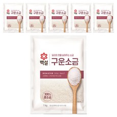 CJ BEKSUL 白雪 CJ烤鹽, 1kg, 6個