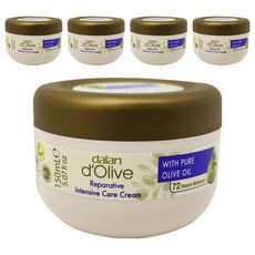 dalan 達欖 頂級橄欖油專業手足身體強效修護霜 150ml, 5罐