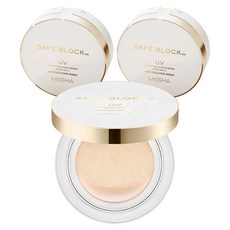 미샤 세이프 블록 RX 커버 톤업 선 쿠션 SPF50+ PA++++, 14g, 3개