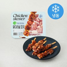 다향 닭다리살 꼬치 300g + 데리야끼소스 100g 세트 (냉동), 400g, 1세트