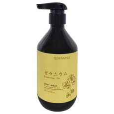 OUR FAMILY 益生菌 天竺葵療癒亮白沐浴, 500ml, 1瓶