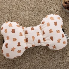 to tots 四季嬰幼兒頸枕, 可愛熊象牙白