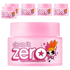 파워퍼프걸 에디션 클린 잇 제로 오리지널 클렌징밤, 6개, 100ml