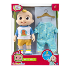 CoComelon 可可瓜 換裝玩偶套裝 包含2套服裝, 1組, JJ
