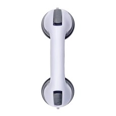 E.dot 吸盤式浴室安全扶手 易握 浴室與居家適用, 29.5 x 9.5 x 8cm, 白色, 1個