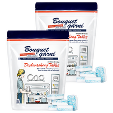 Bouquet Garni Eco Green 洗碗機洗滌劑片型, 10g, 100個