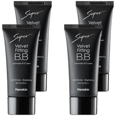 Hanskin Super Velvet Fitting BB 霜 SPF35 PA++ 30ml GH990695, Natural beige, 30g, 4條