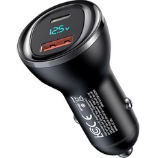 Mcdodo 麥多多 雙孔車用快速充電器 95W, CC-567, 黑色