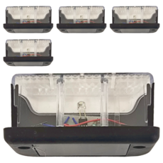 太陽能感應燈 Set 5 黑殼白光, 1組