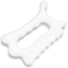 Living Mango 身體臉部刮痧按摩器, 白色, 1個