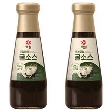 백설 프리미엄 굴소스, 210g, 2개