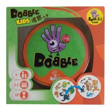 DOBBLE 嗒寶 GoKids 嗒寶小子 1盒, Spot it! 遊戲, 4歲以上, 2-5人, 混和顏色