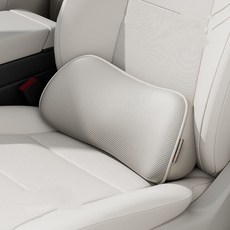 Ez2mk 舒適護腰四季車用縫隙腰靠墊 MS-670, 打孔米色, 1個