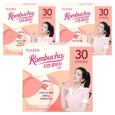 티젠 피치 콤부차, 5g, 30개입, 3박스