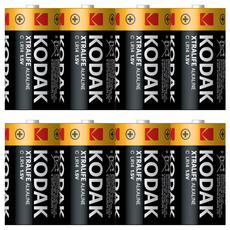 코닥 알카라인 C형 건전지 벌크형, 4개입, 2개