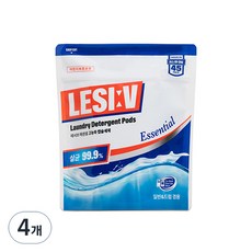 배러댄하우스 프리미엄 캡슐 세탁 세제, 45개입, 4개