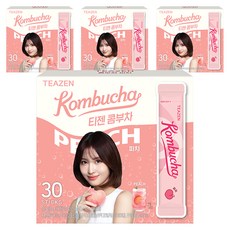 티젠 콤부차 피치, 5g, 30개입, 4개