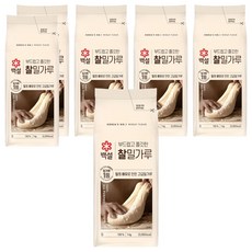 CJ BEKSUL 白雪 中筋麵粉, 1kg, 6包