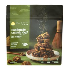 The Chala 蕎拉燕麥 纖女燕麥脆片 靜岡抹茶, Handmade Granola, 全素食, 150g, 1包