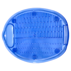 MIKA HOUSE 橘之屋 繽紛花漾軟式衣物洗滌板 34x26x2cm 柔軟耐折, H-205, 1個