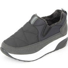 슈아 네티 포근 따뜻한 키높이 패딩슬립온 운동화