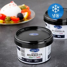 프란시아 부라타 치즈 (냉동), 125g, 2개