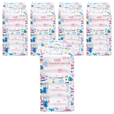 兒樂 超純水濕式衛生紙 柔軟親膚 可沖馬桶, 8包, 5袋