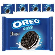 OREO 奧利奧 原味夾心餅乾, 236.25g, 6袋