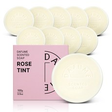 Dafume by Cocodor 經典香氛皂 玫瑰色調, 100g, 10入