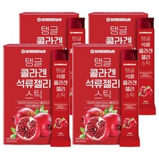 참앤들황토농원 탱글 콜라겐 석류젤리 스틱 15p, 300g, 4개