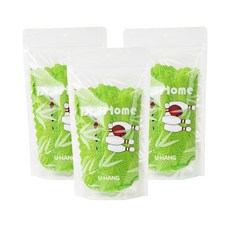 Dr.3Home保齡球角色除臭劑竹炭保齡球鞋保齡球用品2p, 綠色, 3個