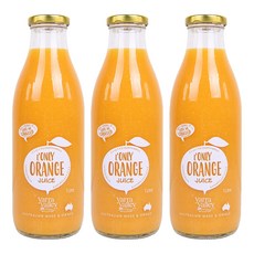YarraValley 鮮榨柳橙汁, 1L, 3個