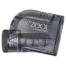 KUTSUWA STAD 5段式K'ZOOL鉛筆削, 黑色, 1個