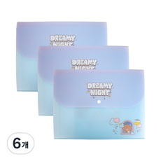 브라운앤프렌즈 도큐먼트 화일, 퍼플, 6개