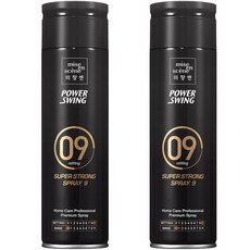 미쟝센 파워스윙 슈퍼 스트롱 스프레이 9, 200ml, 2개