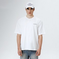 오션퍼시픽 원더플레이스 남녀공용 통기성 코튼 베이직 티셔츠 WOPC6TDSSZ10