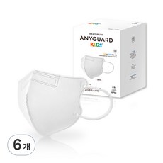 ANYGUARD 兒童鳥嘴型口罩 KF94 S號, 30片, 6盒, 白色