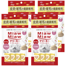 MIAWMIAW AiXiA 妙喵肉泥, 鮪魚 皮膚被毛, 60g, 4袋