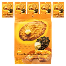 奶油焦糖薄燒華夫脆餅, 6袋, 100g
