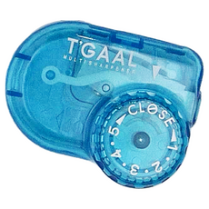 KUTSUWA STAD 5段式T'GAAL鉛筆削, 藍色, 1個