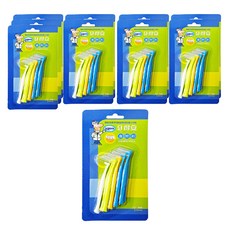 牙得安 齒間刷 Set 日製刷毛 S Size 0.25mm, 10支, 6組