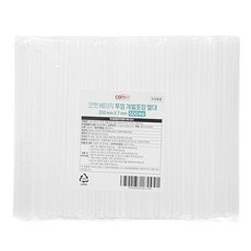 comet 基本款獨立包裝透明吸管 250 x 7 mm, 500個, 1個