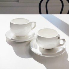 HoReCa 咖啡杯盤組 S號 270ml, 單色, 2套