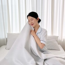 헤이리빙 듀라론 여름 냉감 침대 패드형 쿨매트, 리프