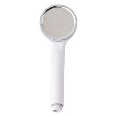 PureCell 強力增壓浴室蓮蓬頭, 霧面白, 1個